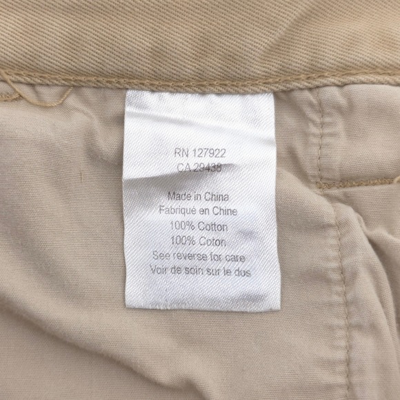 Mountain Khakis Mens Pants Slim Fit 38x30 Tan Cotton Twill Rugged Chino - Picture 6 of 10